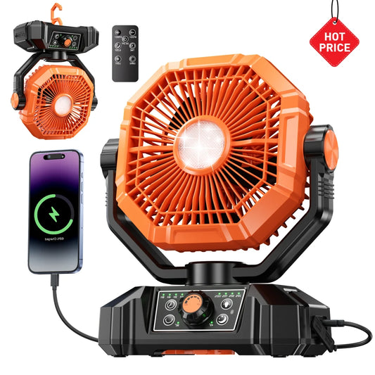20000mAh Camping Fan Lantern